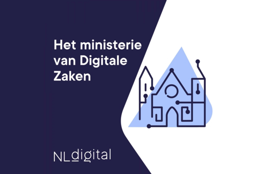 Logo podcast Ministerie van Digitale Zaken