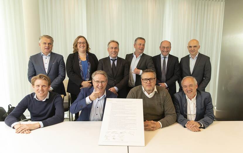 Ondertekening Intentieverklaring Datadeelcoalitite