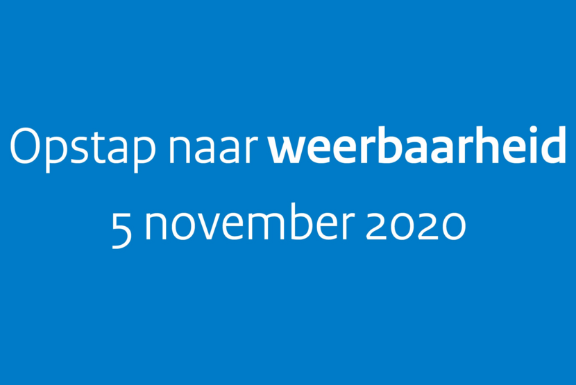 Opstap naar weerbaarheid